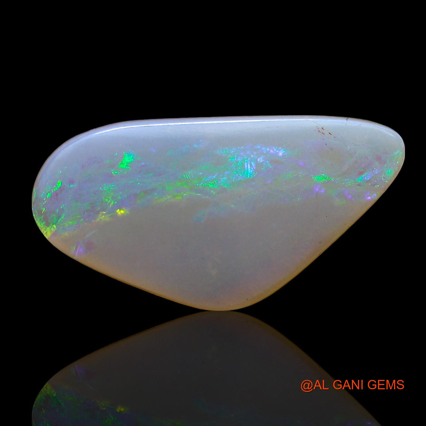 4.00 Cts Natural Australian Doublet Opal Loose Gemstone Fancy Cabochon 18x9x3 mm D-199