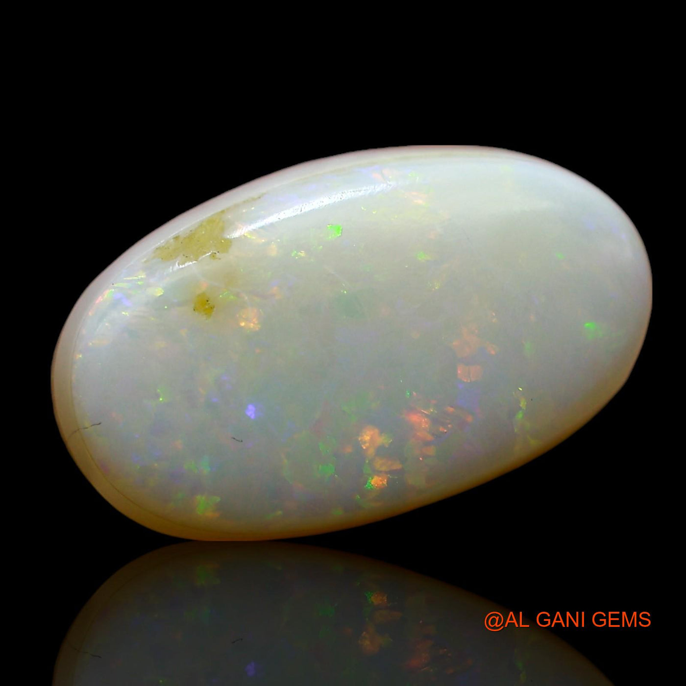 7.00 Cts Natural Australian Doublet Opal Loose Gemstone Oval Cabochon 16x9x5 mm D-201