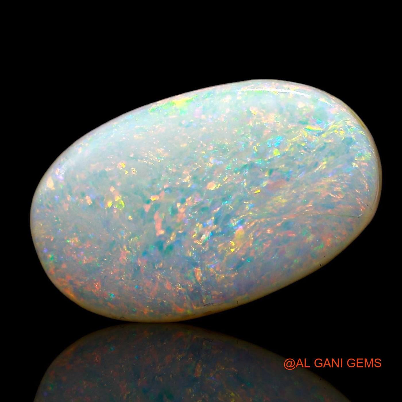5.00 Cts Natural Australian Doublet Opal Loose Gemstone Oval Cabochon 14x9x5 mm D-203