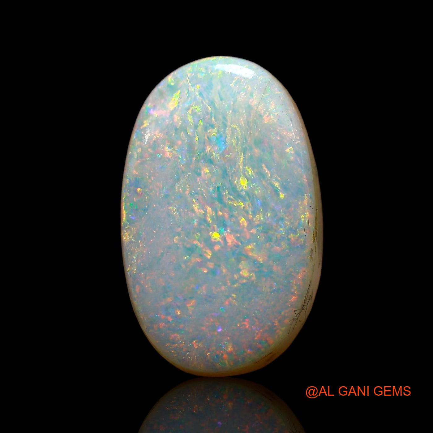 5.00 Cts Natural Australian Doublet Opal Loose Gemstone Oval Cabochon 14x9x5 mm D-203