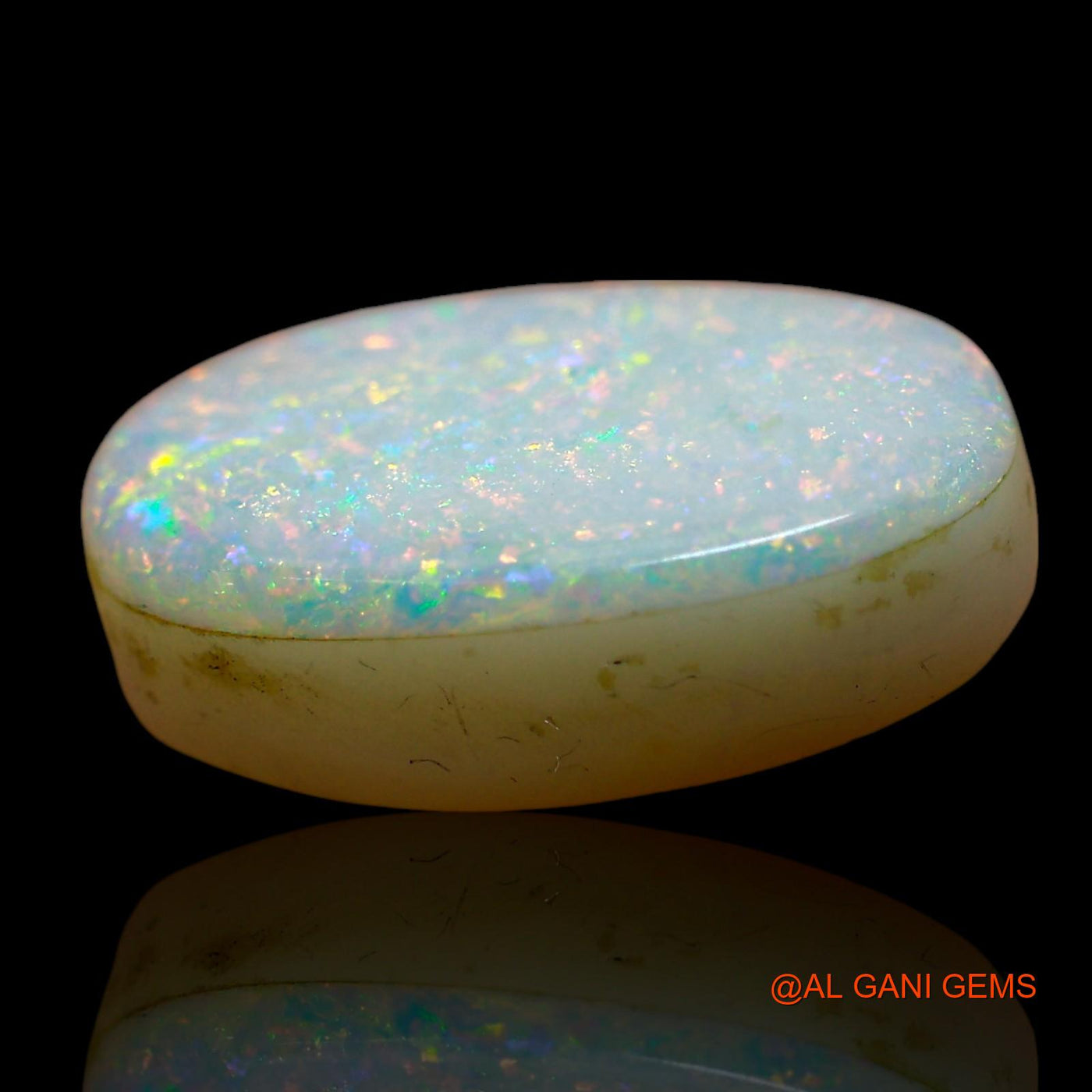 5.00 Cts Natural Australian Doublet Opal Loose Gemstone Oval Cabochon 14x9x5 mm D-203