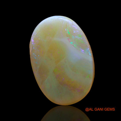 5.00 Cts Natural Australian Doublet Opal Loose Gemstone Oval Cabochon 14x10x4 mm D-205