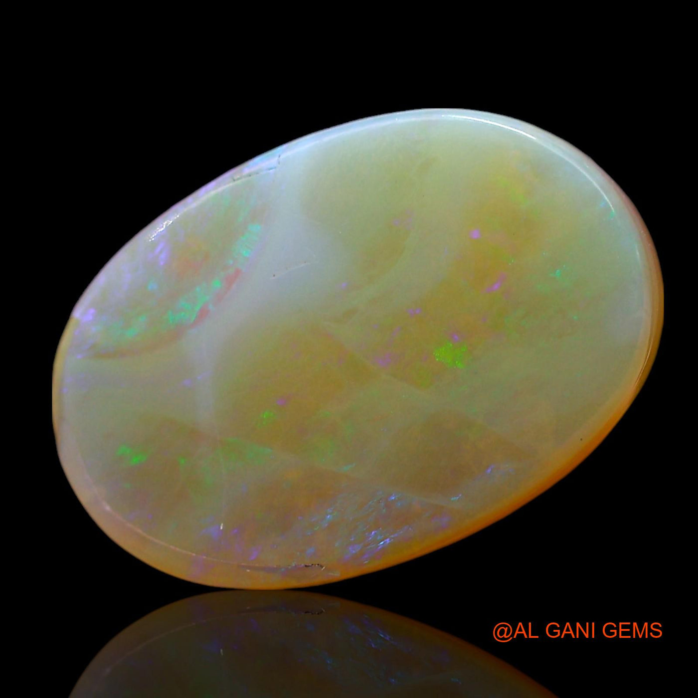 5.00 Cts Natural Australian Doublet Opal Loose Gemstone Oval Cabochon 14x10x4 mm D-205