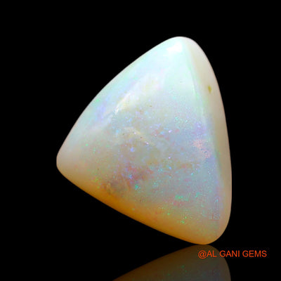 Natural Untreated Doublet Opal Loose Gemstone Trillion Cabochon From Australia 5.00 Cts 13x11x6 mm D-208