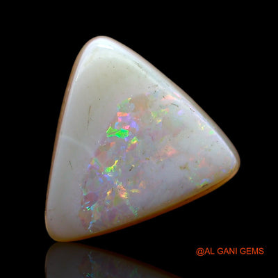 5.00 Cts Unheated Australian Doublet Opal Loose Gemstone Trillion Cabochon Natural 12x12x6 mm D-209