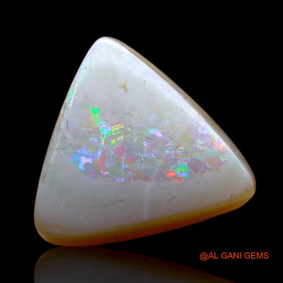 5.00 Cts Unheated Australian Doublet Opal Loose Gemstone Trillion Cabochon Natural 12x12x6 mm D-209