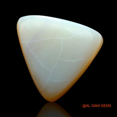 5.00 Cts Unheated Australian Doublet Opal Loose Gemstone Trillion Cabochon Natural 12x12x6 mm D-209