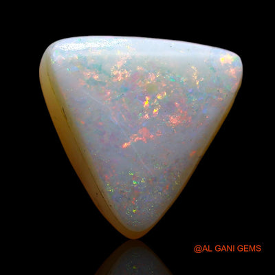 Natural Doublet Opal Gemstone 5.00 Cts Loose Trillion Cabochon From Australia 12x11x6 mm D-210