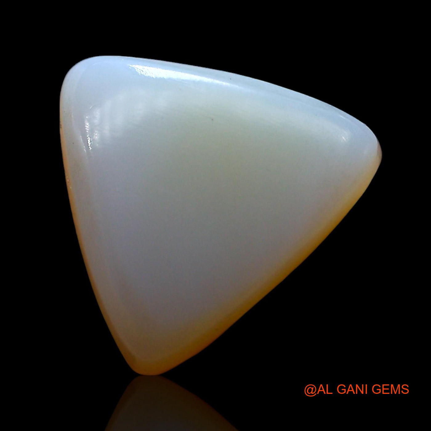 Natural Doublet Opal Gemstone 5.00 Cts Loose Trillion Cabochon From Australia 12x11x6 mm D-210