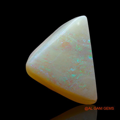 5.00 Cts Natural Australian Doublet Opal Trillion Cabochon Loose Gemstone For Jewelry 13x10x6 mm D-211