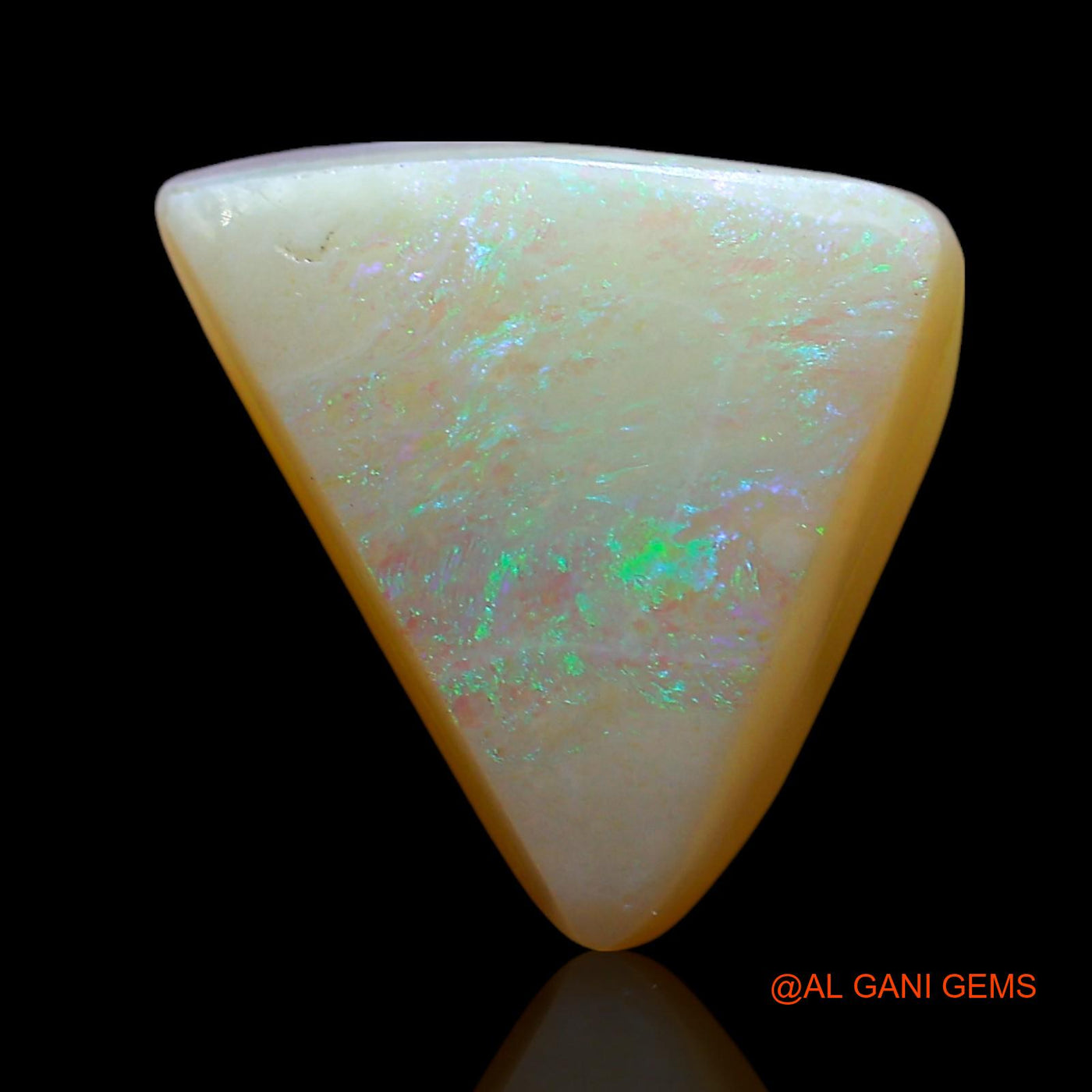 5.00 Cts Natural Australian Doublet Opal Trillion Cabochon Loose Gemstone For Jewelry 13x10x6 mm D-211