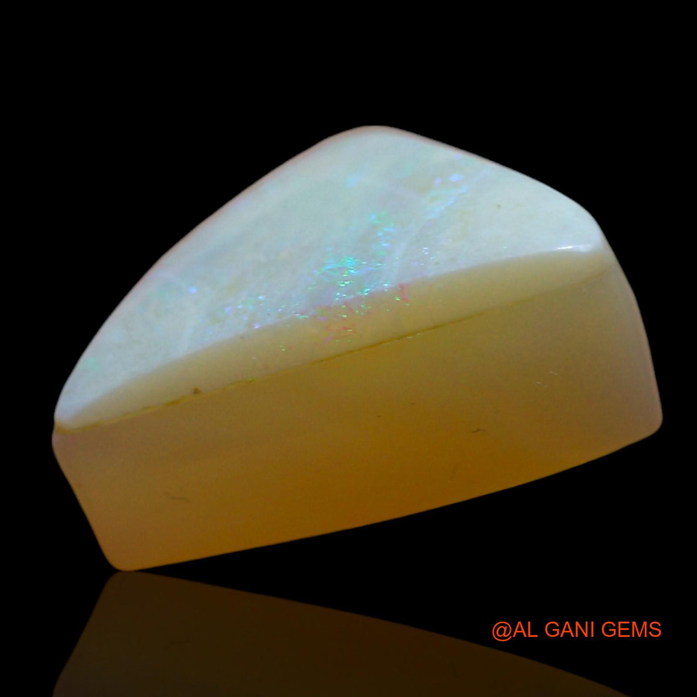 5.00 Cts Natural Australian Doublet Opal Trillion Cabochon Loose Gemstone For Jewelry 13x10x6 mm D-211