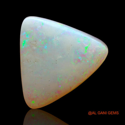 Natural Doublet Opal Gemstone 5.00 Cts Loose Trillion Cabochon From Australia 13x11x6 mm D-213