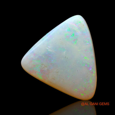 Natural Doublet Opal Gemstone 5.00 Cts Loose Trillion Cabochon From Australia 13x11x6 mm D-213