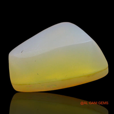 Natural Doublet Opal Gemstone 5.00 Cts Loose Trillion Cabochon From Australia 13x11x6 mm D-213