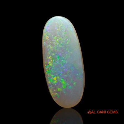 4.00 Cts Natural Australian Doublet Opal Oval Cabochon Loose Gemstone For Jewelry 16x7x5 mm D-214