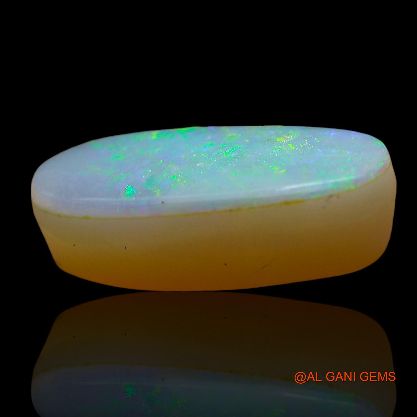 4.00 Cts Natural Australian Doublet Opal Oval Cabochon Loose Gemstone For Jewelry 16x7x5 mm D-214
