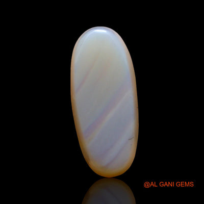 4.00 Cts Natural Australian Doublet Opal Oval Cabochon Loose Gemstone For Jewelry 16x7x5 mm D-214