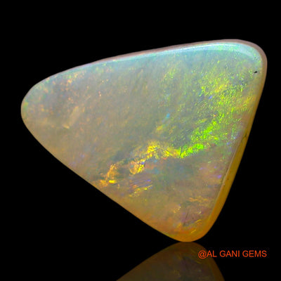 4.00 Cts Unheated Australian Doublet Opal Loose Gemstone Trillion Cabochon Natural 13x10x5 mm D-215