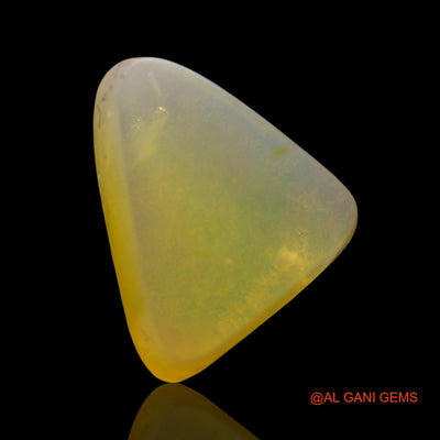 4.00 Cts Unheated Australian Doublet Opal Loose Gemstone Trillion Cabochon Natural 13x10x5 mm D-215
