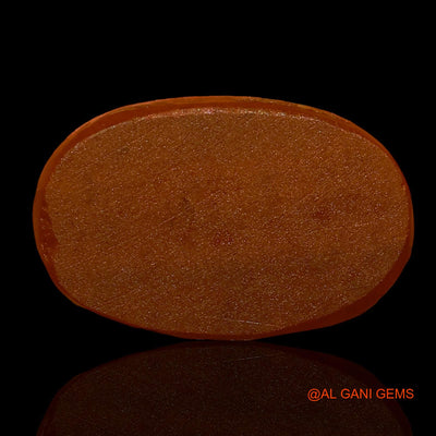 Lab-Created Doublet Opal Gemstone 8.50 Cts Loose Oval Cabochon From Australia 17x11x3 mm D-21