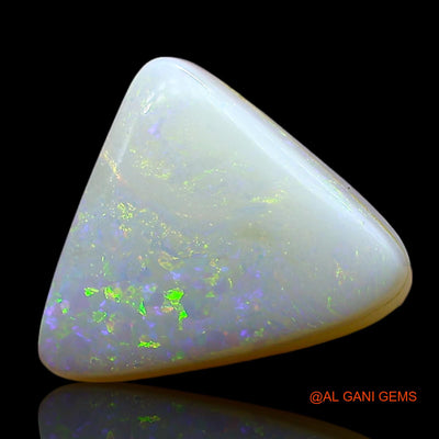 4.00 Cts Natural Australian Doublet Opal Trillion Cabochon Loose Gemstone For Jewelry 12x10x5 mm D-220