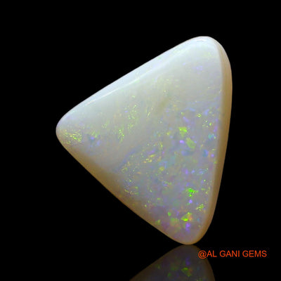 4.00 Cts Natural Australian Doublet Opal Trillion Cabochon Loose Gemstone For Jewelry 12x10x5 mm D-220