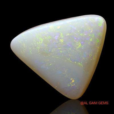 4.00 Cts Natural Australian Doublet Opal Trillion Cabochon Loose Gemstone For Jewelry 12x10x5 mm D-220