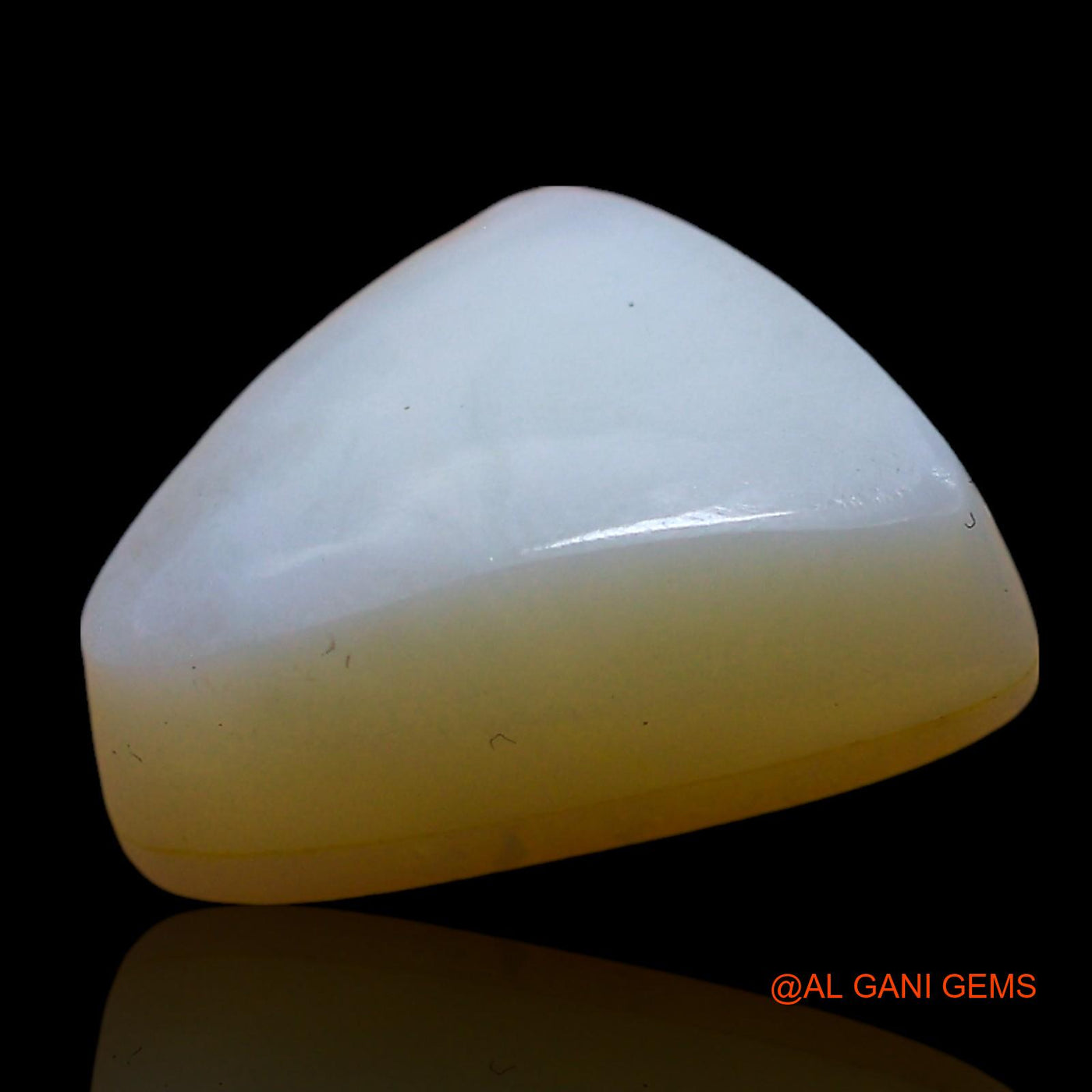 4.00 Cts Natural Australian Doublet Opal Trillion Cabochon Loose Gemstone For Jewelry 12x10x5 mm D-220
