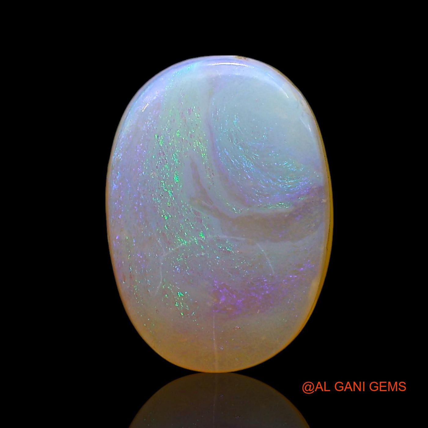 Natural Untreated Doublet Opal Loose Gemstone Oval Cabochon From Australia 4.00 Cts 13x9x4 mm D-221