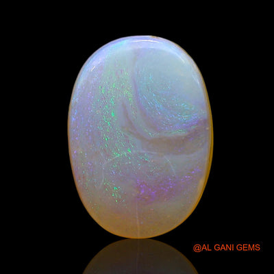 Natural Untreated Doublet Opal Loose Gemstone Oval Cabochon From Australia 4.00 Cts 13x9x4 mm D-221