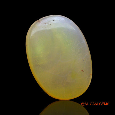Natural Untreated Doublet Opal Loose Gemstone Oval Cabochon From Australia 4.00 Cts 13x9x4 mm D-221
