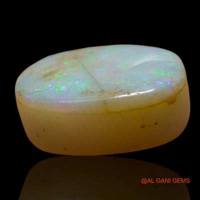 4.00 Cts Natural Australian Doublet Opal Loose Gemstone Oval Cabochon 13x8x5 mm D-223