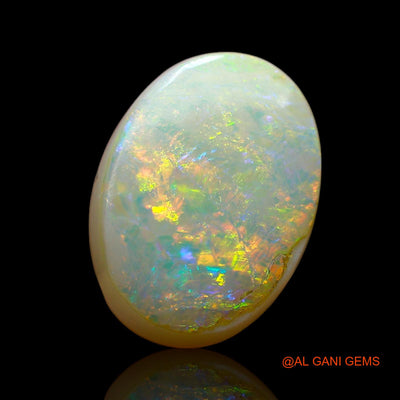 3.00 Cts Unheated Australian Doublet Opal Loose Gemstone Oval Cabochon Natural 12x9x4 mm D-224