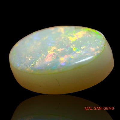 3.00 Cts Unheated Australian Doublet Opal Loose Gemstone Oval Cabochon Natural 12x9x4 mm D-224