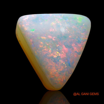 4.00 Cts Unheated Australian Doublet Opal Loose Gemstone Trillion Cabochon Natural 11x10x5 mm D-227