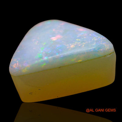 4.00 Cts Unheated Australian Doublet Opal Loose Gemstone Trillion Cabochon Natural 11x10x5 mm D-227