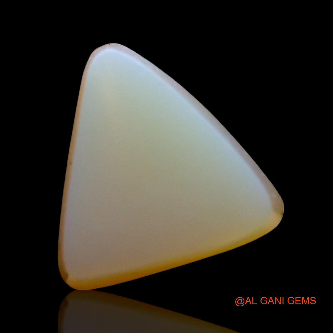 4.00 Cts Unheated Australian Doublet Opal Loose Gemstone Trillion Cabochon Natural 11x10x5 mm D-227