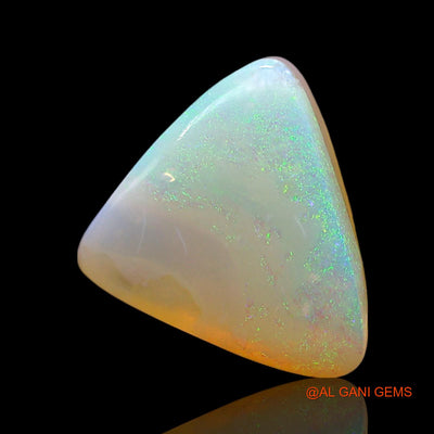 Natural Untreated Doublet Opal Loose Gemstone Trillion Cabochon From Australia 3.00 Cts 12x10x4 mm D-228