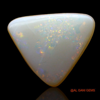 3.00 Cts Natural Australian Doublet Opal Loose Gemstone Trillion Cabochon 11x9x5 mm D-234