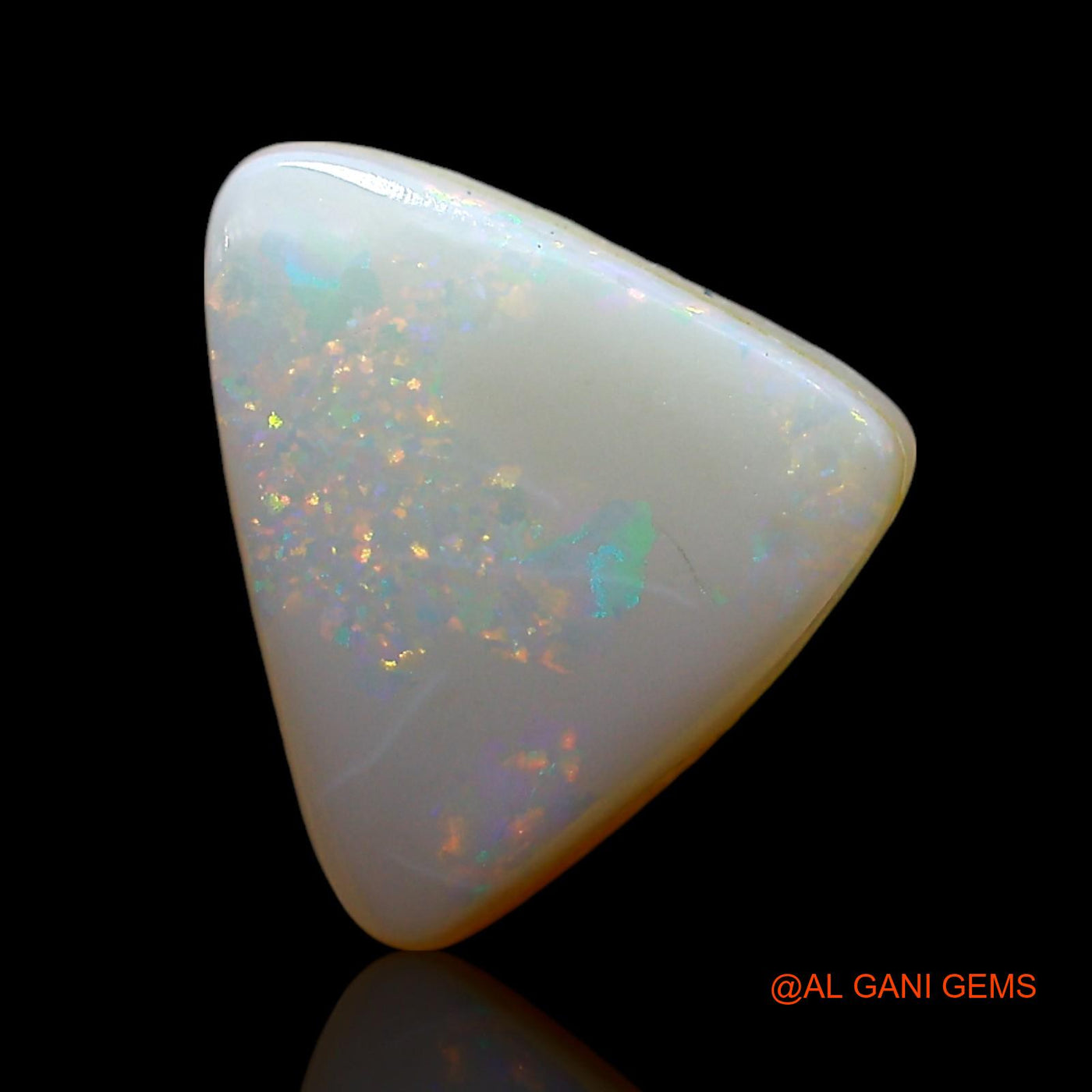 3.00 Cts Natural Australian Doublet Opal Loose Gemstone Trillion Cabochon 11x9x5 mm D-234