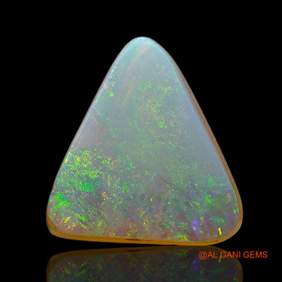 2.00 Cts Natural Australian Doublet Opal Loose Gemstone Trillion Cabochon 10x10x3 mm D-236