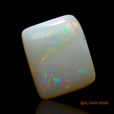 3.00 Cts Natural Australian Doublet Opal Square Cabochon Loose Gemstone For Jewelry 10x8x2 mm D-237