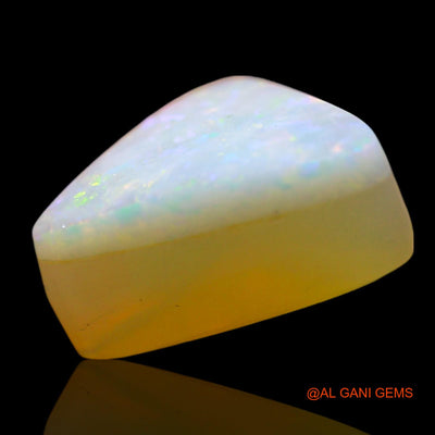 Natural Doublet Opal Gemstone 3.00 Cts Loose Trillion Cabochon From Australia 11x9x5 mm D-238