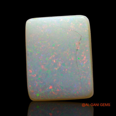2.00 Cts Natural Australian Doublet Opal Loose Gemstone Square Cabochon 10x7x4 mm D-240