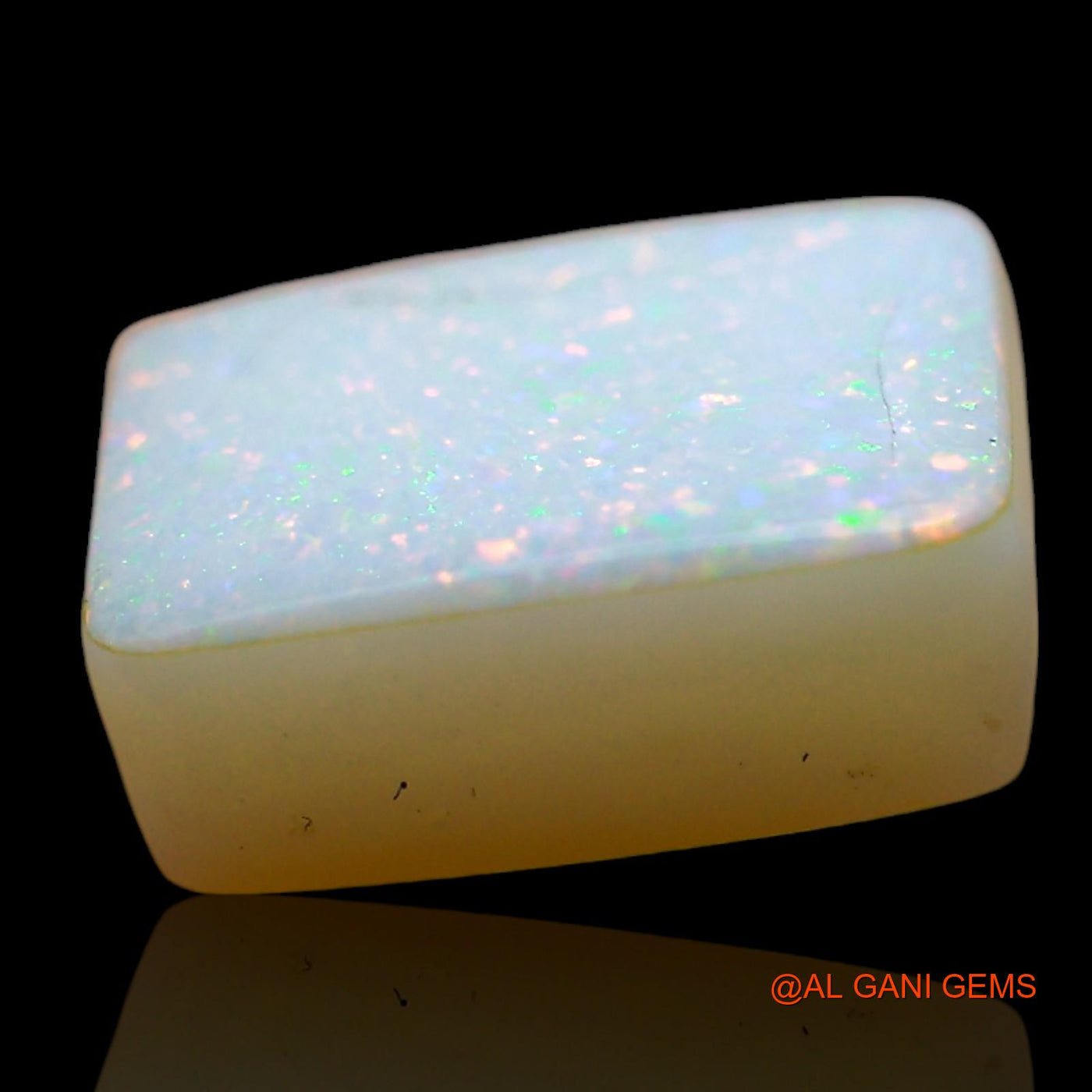 2.00 Cts Natural Australian Doublet Opal Loose Gemstone Square Cabochon 10x7x4 mm D-240