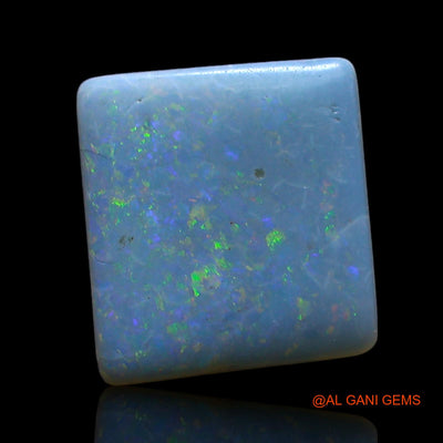 Natural Doublet Opal Gemstone 4.00 Cts Loose Square Cabochon From Australia 9x9x4 mm D-241