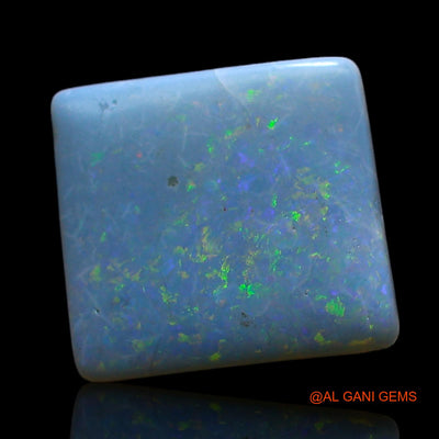 Natural Doublet Opal Gemstone 4.00 Cts Loose Square Cabochon From Australia 9x9x4 mm D-241