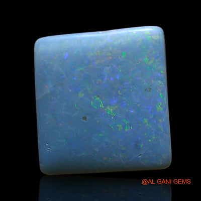 Natural Doublet Opal Gemstone 4.00 Cts Loose Square Cabochon From Australia 9x9x4 mm D-241