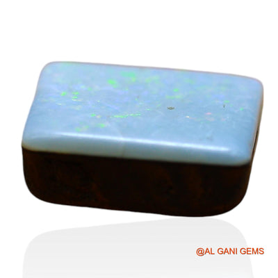 Natural Doublet Opal Gemstone 4.00 Cts Loose Square Cabochon From Australia 9x9x4 mm D-241